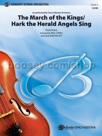 The March of the Kings / Hark the Herald Angels Sing (String Orchestra Conductor Score)
