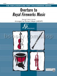 Overture to Royal Fireworks Music (Conductor Score & Parts)