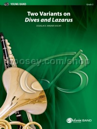 Two Variants on "Dives and Lazarus" (Concert Band Conductor Score & Parts)