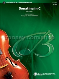Sonatina in C (String Orchestra Conductor Score)