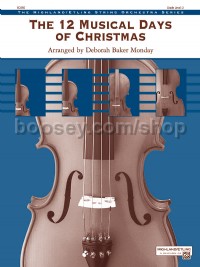 The 12 Musical Days of Christmas (String Orchestra Conductor Score)