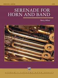 Serenade for Horn and Band (Concert Band Conductor Score)