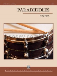 Paradiddles (Concert Band Conductor Score & Parts)