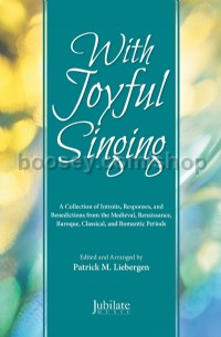 With Joyful Singing Director Score