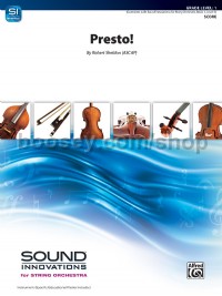 Presto! (String Orchestra Conductor Score)