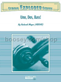 Uno, Dos, Bass! (String Orchestra Conductor Score)