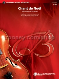 Chant de Noel (String Orchestra Conductor Score)