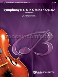 Symphony No. 5 in C Minor, Op. 67 (String Orchestra Score & Parts)