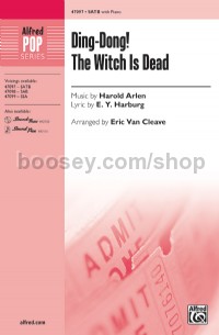 Ding Dong The Witch Is Dead SATB