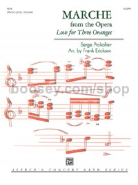 March from the Opera <I>Love for 3 Oranges</I> (Conductor Score)