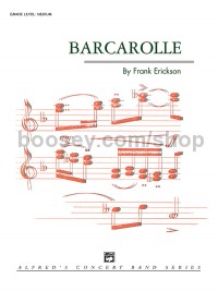 Barcarolle (Concert Band Conductor Score)
