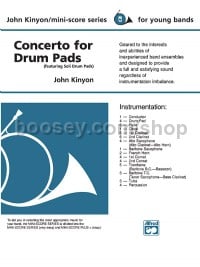 Concerto for Drum Pads (Conductor Score & Parts