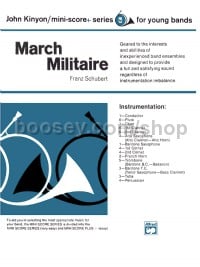 March Militaire (Concert Band Conductor Score)