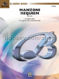 Manzoni Requiem (Excerpts) (Concert Band Conductor Score)