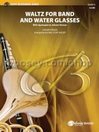 Waltz for Band and Water Glasses (with Apologies to Johann Strauss) (Conductor Score)