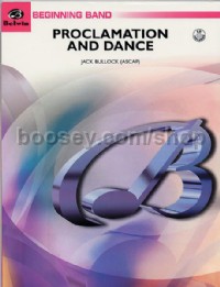 Proclamation and Dance (Concert Band Conductor Score & Parts)