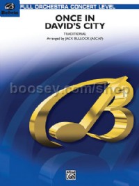 Once in David's City (Conductor Score & Parts)