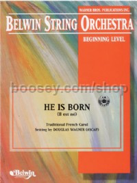 He Is Born (String Orchestra Score & Parts)