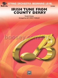 Irish Tune from County Derry (String Orchestra Conductor Score)