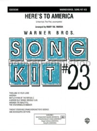 Here's to America: Song Kit #23 (Unison / Opt. 2-Part)