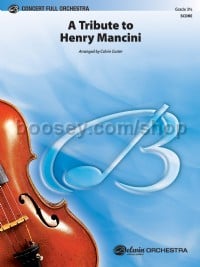 A Tribute to Henry Mancini (Conductor Score)