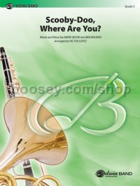Scooby-Doo, Where Are You? (from Scooby-Doo) (Concert Band Conductor Score & Parts)