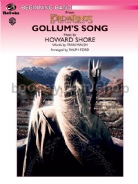 Gollum's Song (from The Lord of the Rings: The Two Towers) (Concert Band Conductor Score & Parts)
