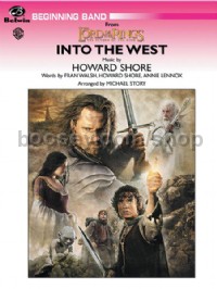 Into the West (from The Lord of the Rings: The Return of the King) (Concert Band Conductor Score & P