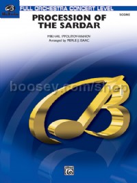 Procession Of Sardar (Conductor Score)