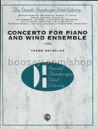 Concerto for Piano and Wind Ensemble (1966) (Conductor Score)