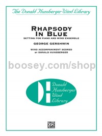 Rhapsody in Blue™ (Setting for Piano and Wind Ensemble) (Concert Band Conductor Score)