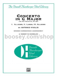 Concerto in C Major for Two Trumpets (I. Allegro, II. Largo, III. Allegro) (Concert Band Conductor S