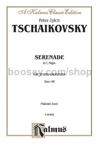 Serenade for String Orchestra, Opus 48 (Miniature Score)