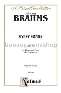 Gypsy Songs, Opus 103 (SATB)