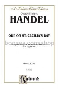Ode to St. Cecilia (SATB with ST Soli)