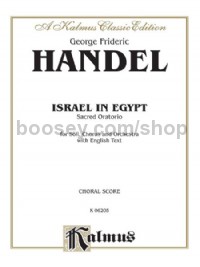 Israel in Egypt (1739) (SATB or SSAATTBB with SSATBB Soli)