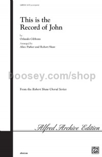 This Is the Record of John (SAATB)