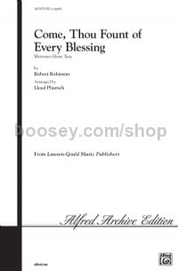 Come Thou Font Of Every Blessing (SATB)