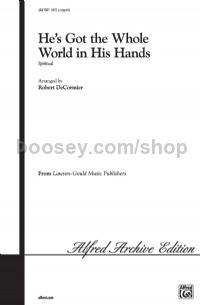 Hes Got Whole World In His Hands (SATB, a cappella)