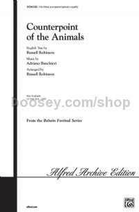 Counterpoint Of The Animals (3-Part Mixed (Opt a cappella))