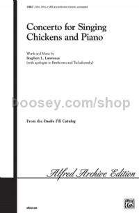 Concerto For Singing Chickens (2 or 3-Part/SATB)