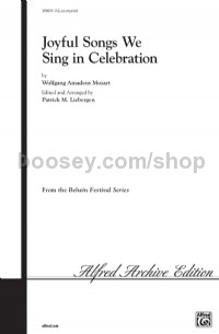 Joyful Songs We Sing In Celebrat (SAB)