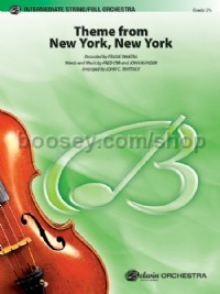 New York, New York, Theme from (Conductor Score & Parts)