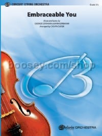 Embraceable You (featuring Flugelhorn Solo with Strings) (String Orchestra Score & Parts)