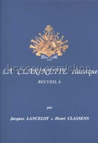 La Clarinette Classique vol.A clarinet