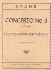 Concerto No3 F Minor (clarinet & piano)