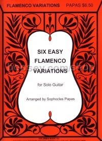 6 Easy Flamenco Vars Gtr