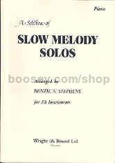 Slow Melody Solos Eb tenor horn (sop/bass)+ piano