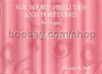 Six Short Preludes and Postludes Op. 101 Set 1