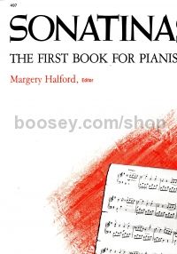 Sonatinas First Book For Pianists Piano